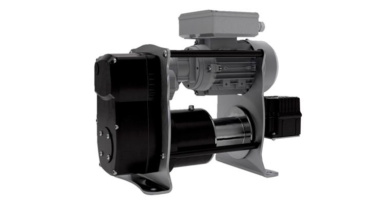 Electric cable winch THETA, tensile load 100 kg