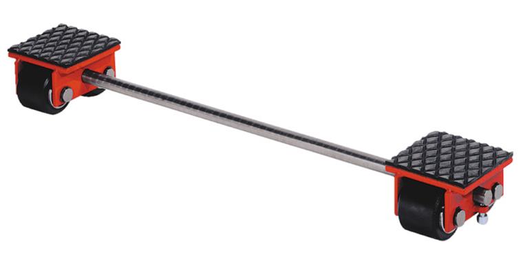 Transport chassis type F3 transverse adjustable rollers, load 3 t