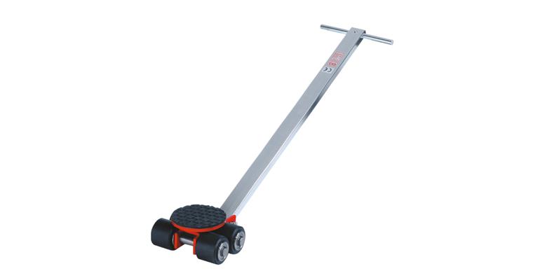 Transport chassis type L3 steerable rollers turntable load 3 t