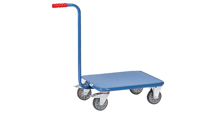 Hand trolley 600x500 mm load capacity 250 kg 1 platform height 195 mm