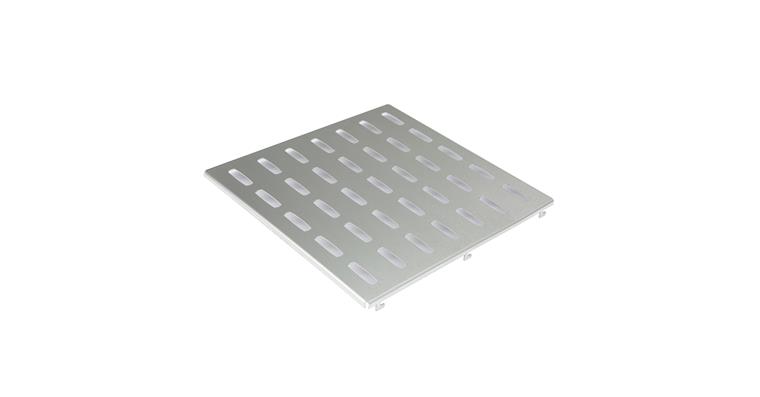 Aluminium perforated metal plates WO SBAL 500 for WorkMo modules