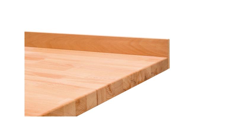 Abroll-Leiste für Werkbänke MDF LxH 2000x100 mm