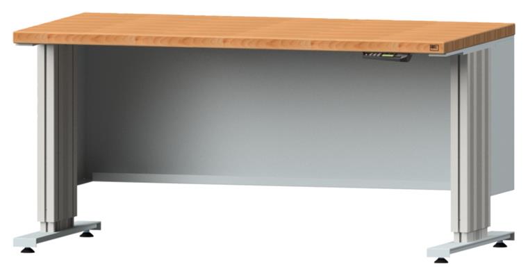 Workbench LIFT universal plate LxDxH 2800x800x740-1140 mm