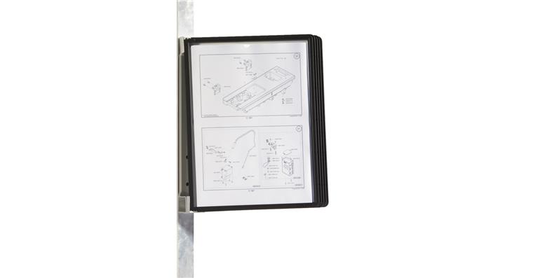 1082462204 Wall display panel system Vario® Magnet Wall 5 black
