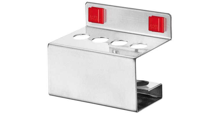 Pen holder for 4 pens width x dia. 112 x 17 mm anthracite