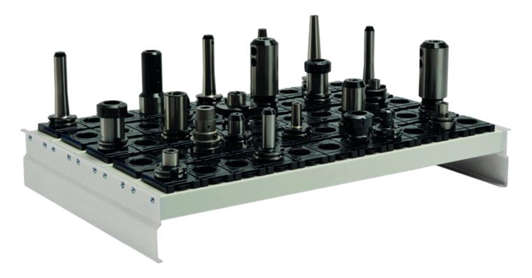 1083973601 CNC tool holder frame 130x900x600 sheet steel RAL 7035 without inserts for 83972
