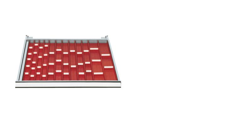 1084326201 Muldenplatten und Steckwände für Schränke Se. 70/705 Mod. 702 Höhe 50 mm
