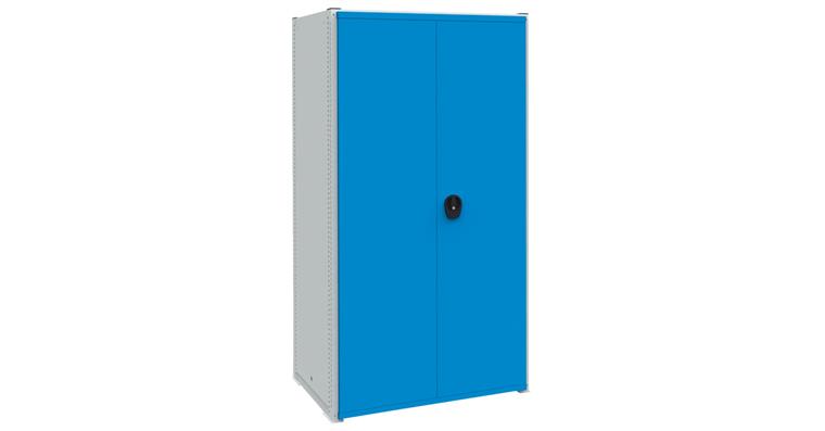 1084490104 Module 3 shelving rack RAL7035/5012 1049x733x2030 mm