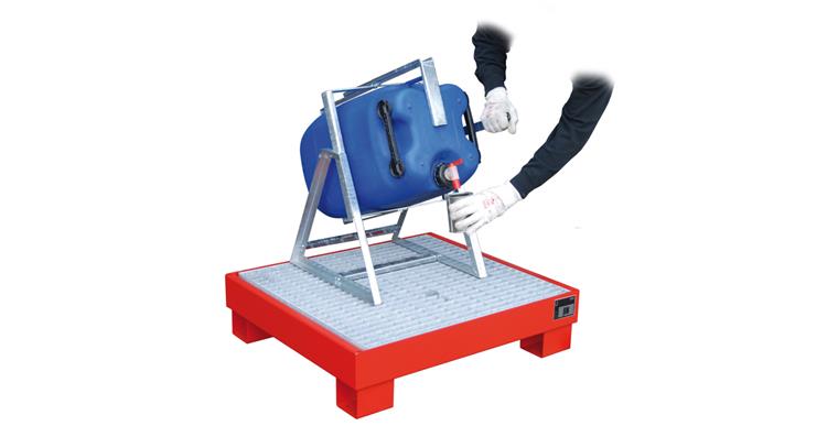 Canister filling aid 50/60 l canister 520x470x825 mm 9 kg
