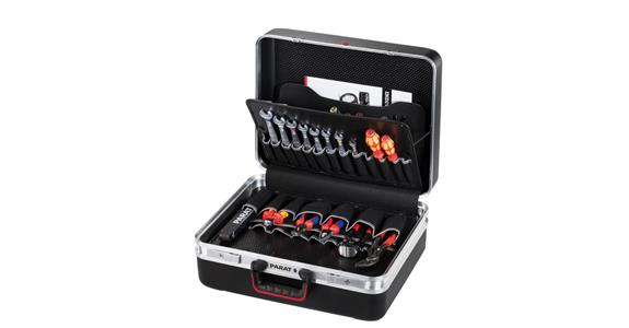 Werkzeug-Service-Koffer ABS-Kunststoff schwarz 470x100x360 mm leer
