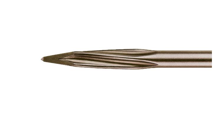 Point chisel with SDS-max chuck length 400 mm in heat-treated steel