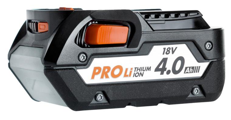 1090260106 PRO Li-ion L 1840 R replacement battery 18.0 V/4.0 Ah for cat. no. 90251 102-103
