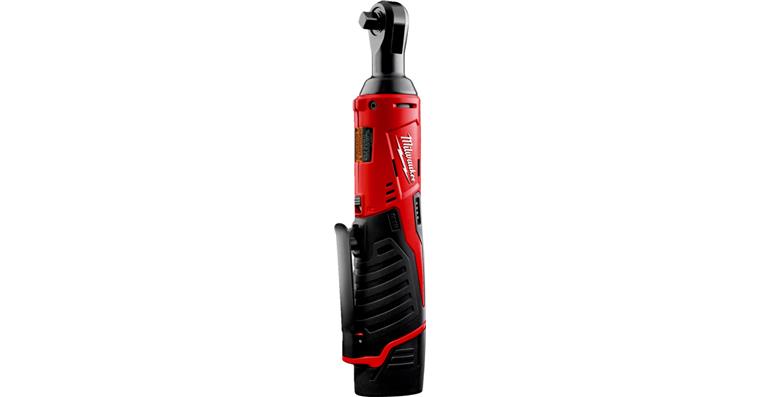 Red Li-ion M12 IR 1/4 inch cordless ratchet 12.0 V/2.0 Ah 45 Nm