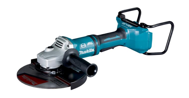 Cordl. angle grinder 2x18 V (w/o battery, w/o charger) rotation speed 6,000 rpm