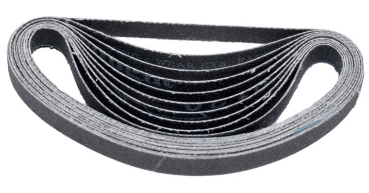 Schleifband Korn 120 für Bandschleifer 9033-4 Kat.-Nr. 92413107 Pack=10 Stück