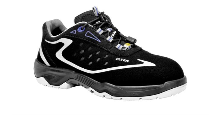 Low-cut safety shoe Rusher Low S1 ESD size 43