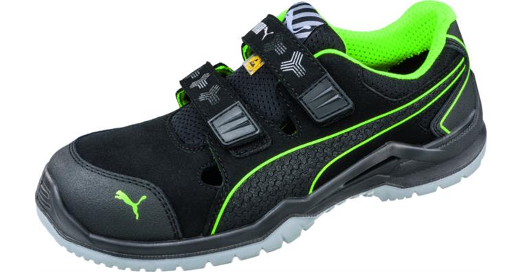 Safety sandals Neodyme Green Low S1P ESD size 48