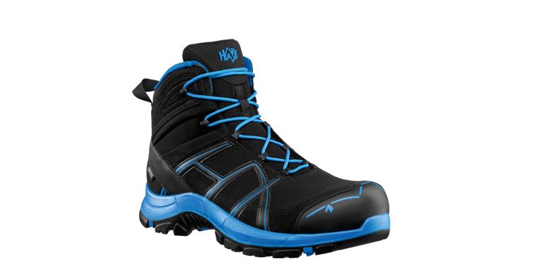 Safety boot Black Eagle® 40.1 black-blue Mid S3 ESD size 45 (UK 10)