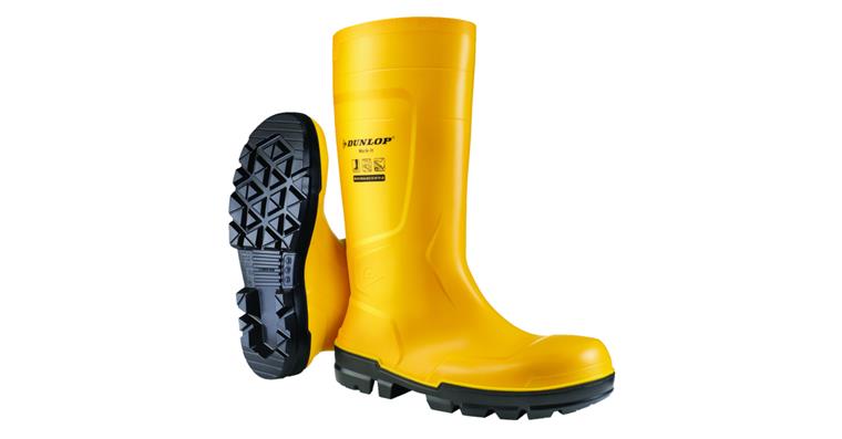 YELLOW PVC S5 SAFETY BOOTS SIZE 48
