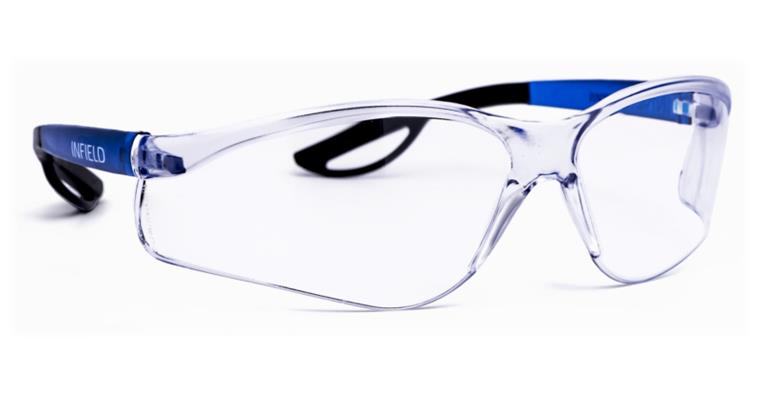 Safety goggles Raptor blue lens clear