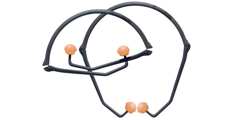Banded ear plugs PerCap® sound insulation value 24 dB PU=10 pieces