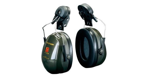 Kapselgehörschützer 3M™ Peltor™ Optime™ II mit Helmbefestigung 2 x 16 mm