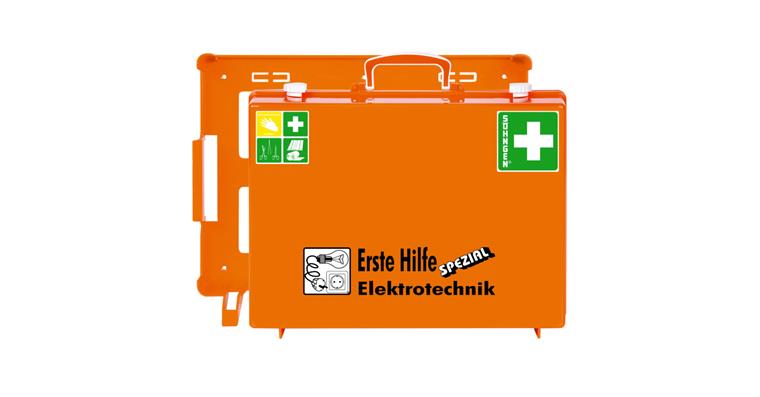 1093009726 Berufsspezifischer Erste-Hilfe-Koffer Elektrotechnik 400x300x150 mm