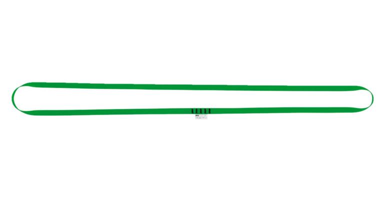 Belt sling Anneau green load capacity 22 kN length 1.20 m
