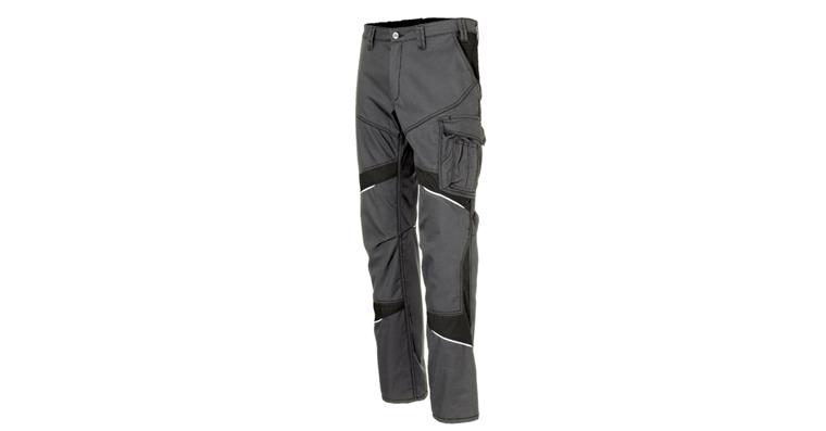 Damen-Bundhose ACTIVIQ cotton+ anthrazit /schwarz Gr.48