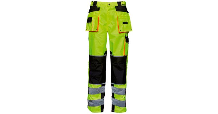 Hi-vis functional trousers Visible Xtreme yellow/black size L