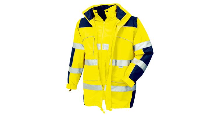 Hi-vis parka Toronto yellow/navy size 3XL