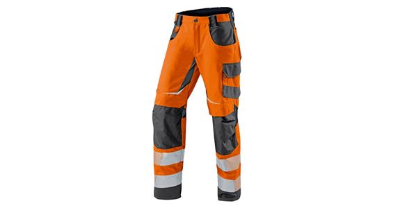 Warnschutz-Sommerhose REFLECTIQ orange/anthrazit Gr.98