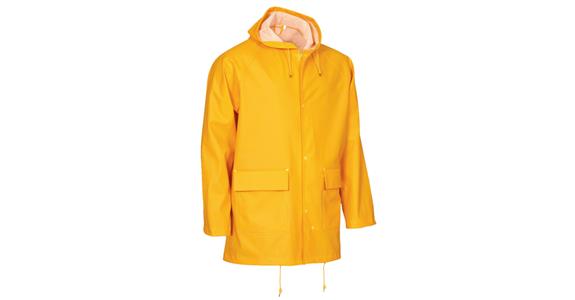 Regenschutz-Jacke PU/PVC gelb Gr.S