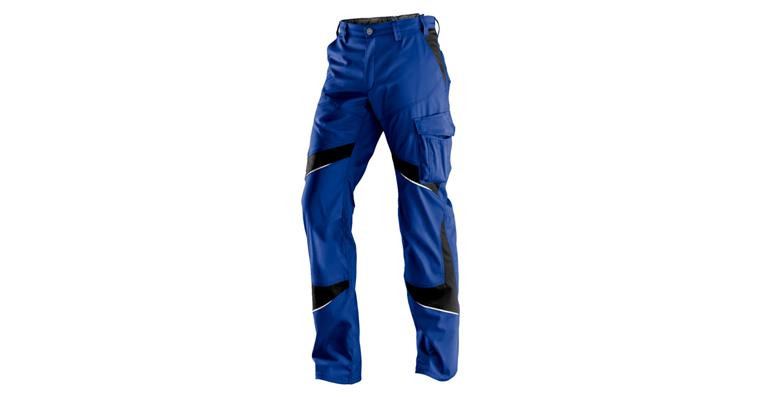 Ladies' trousers ACTIVIQ cornflower blue/black size 34