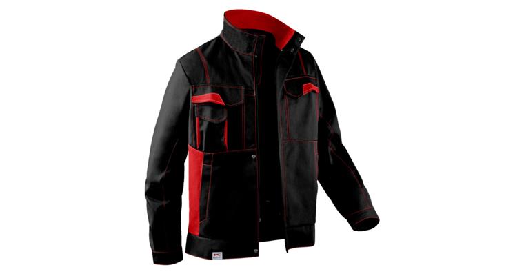 Jacket IMAGE DRESS new design black/medium red size 64