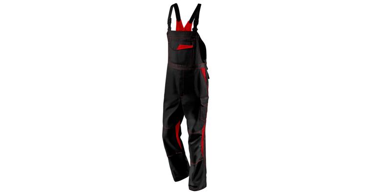 Dungarees IMAGE DRESS new design black/medium red size 48
