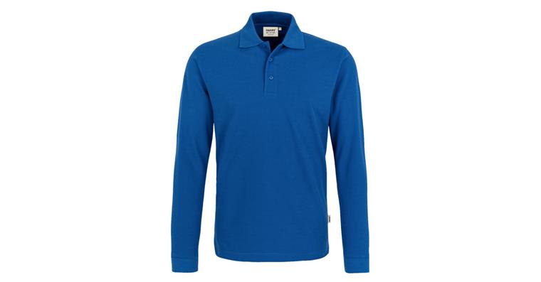 Longsleeve-Poloshirt Classic royal Gr.XL