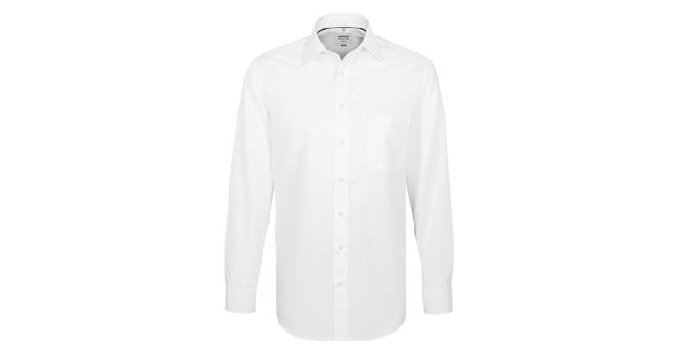 Long-sleeved shirt Business white size M