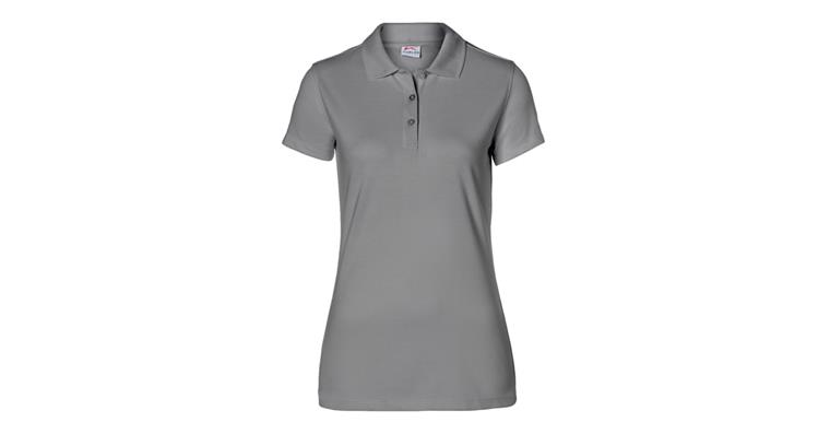 Polo shirt ladies' medium grey size L