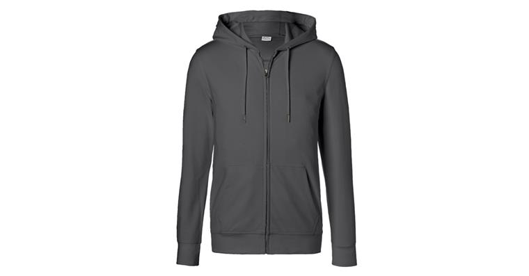 Kapuzen-Sweatjacke anthrazit Gr.M