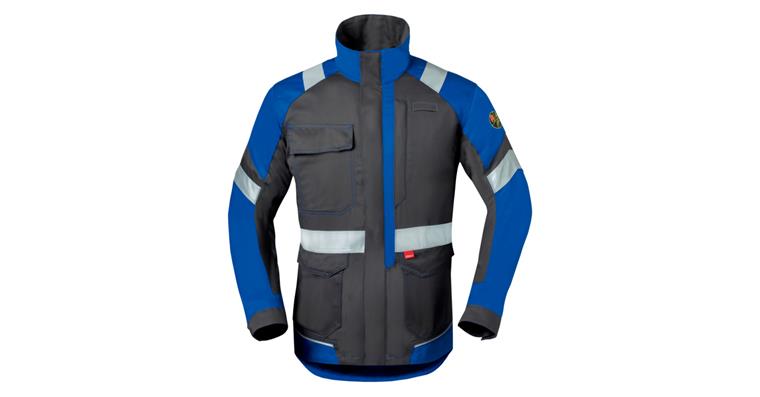 Langjacke 5safety Image Schutzklasse 1 grau/kornblau Gr.60