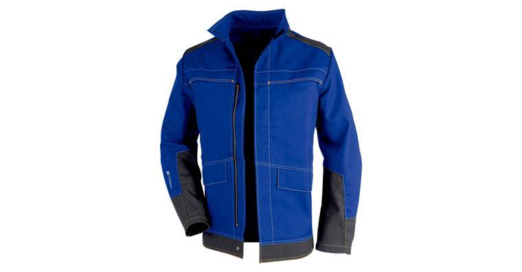 Jacke SAFETY X6 kornblau/anthrazit Gr.60