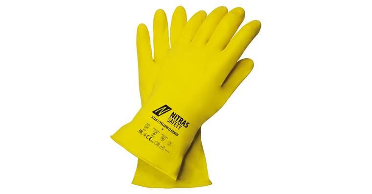 Chemikalienschutz-Handschuh Yellow Cleaner VE=12 Paar Gr.10