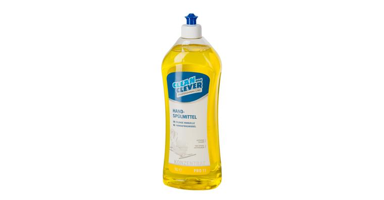 Dish soap Clean and Clever 8 bottles 1 litre each
