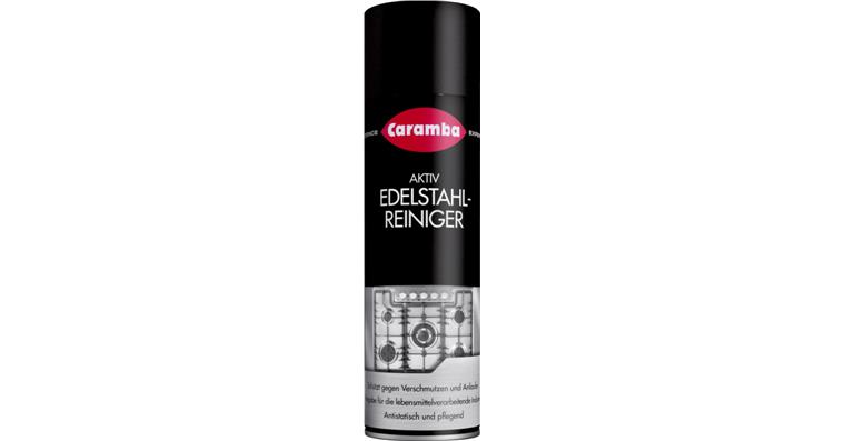 Caramba active stainless steel cleaner NSF tested 500 ml spray can