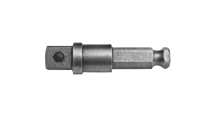 1001126169 ASW tool shank 7/16 inch E 11.2 drive 1/2 inch 75 mm long