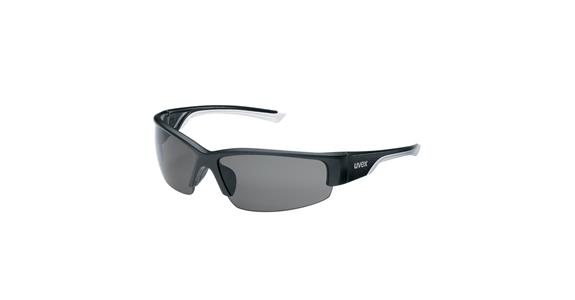Schutzbrille Pola grau schwarz/weiß