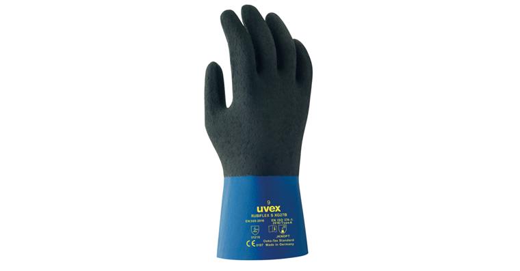 UVEX Rubiflex XG chemical protective glove, size 10