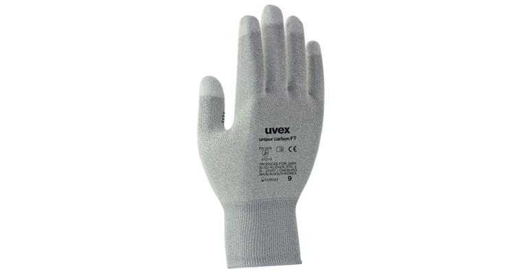 Nylon-Strickhandschuh Unipur carbon FT Gr.7