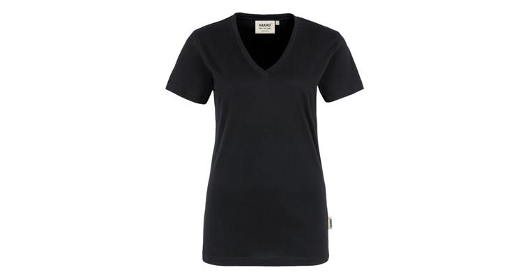 Ladies' V-shirt Classic black 2XL